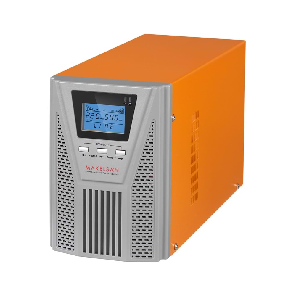 Makelsan PowerPack SE 1KVA Online Güç Kaynağı UPS 2x7AH