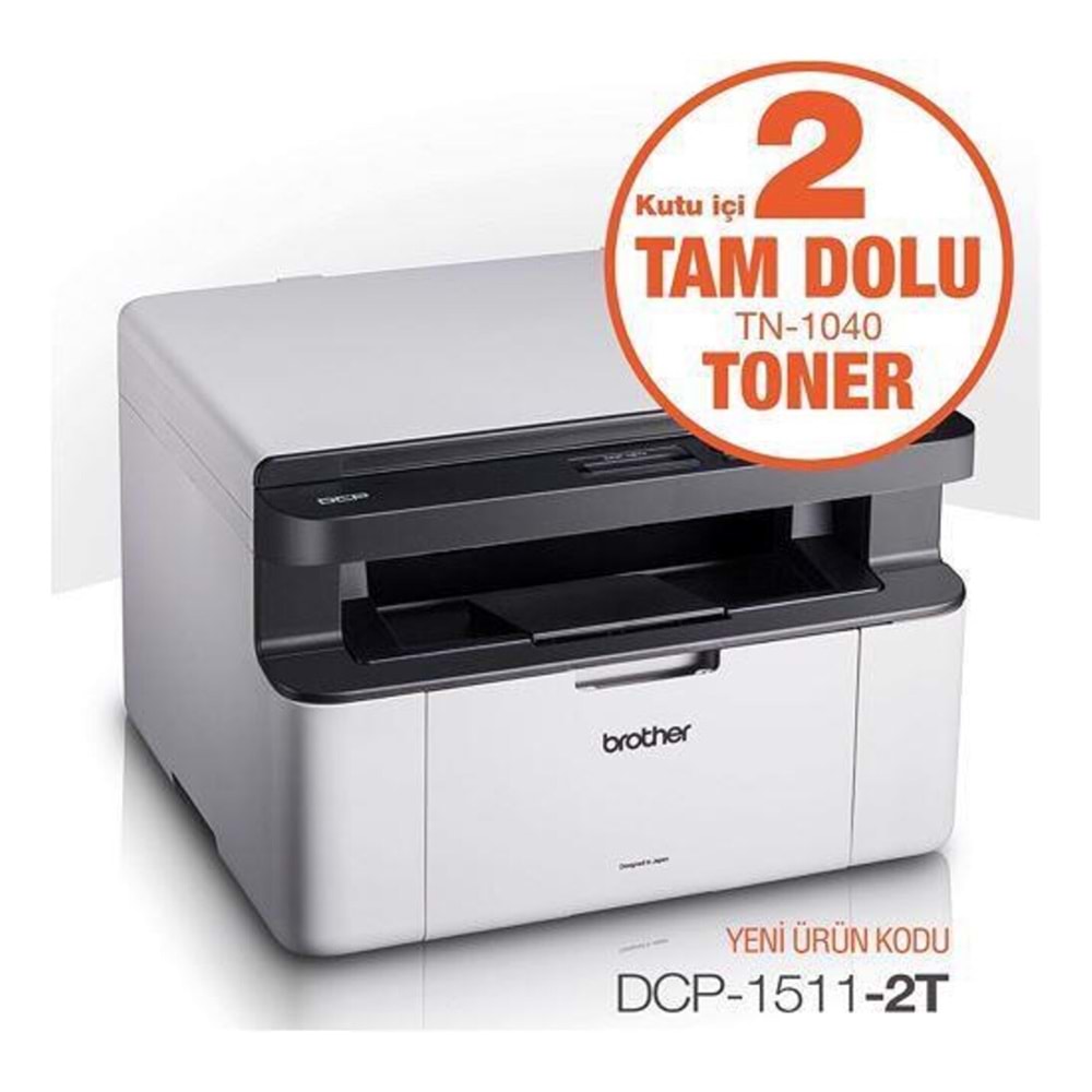 Brother DCP-1511 Yazıcı, Tarayıcı, Fotokopi Lazer Yazıcı