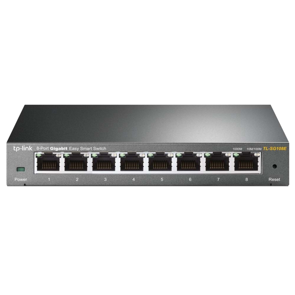 TP-Link TL-SG108E 8 Port 10/100/1000 Easy Smart Switch