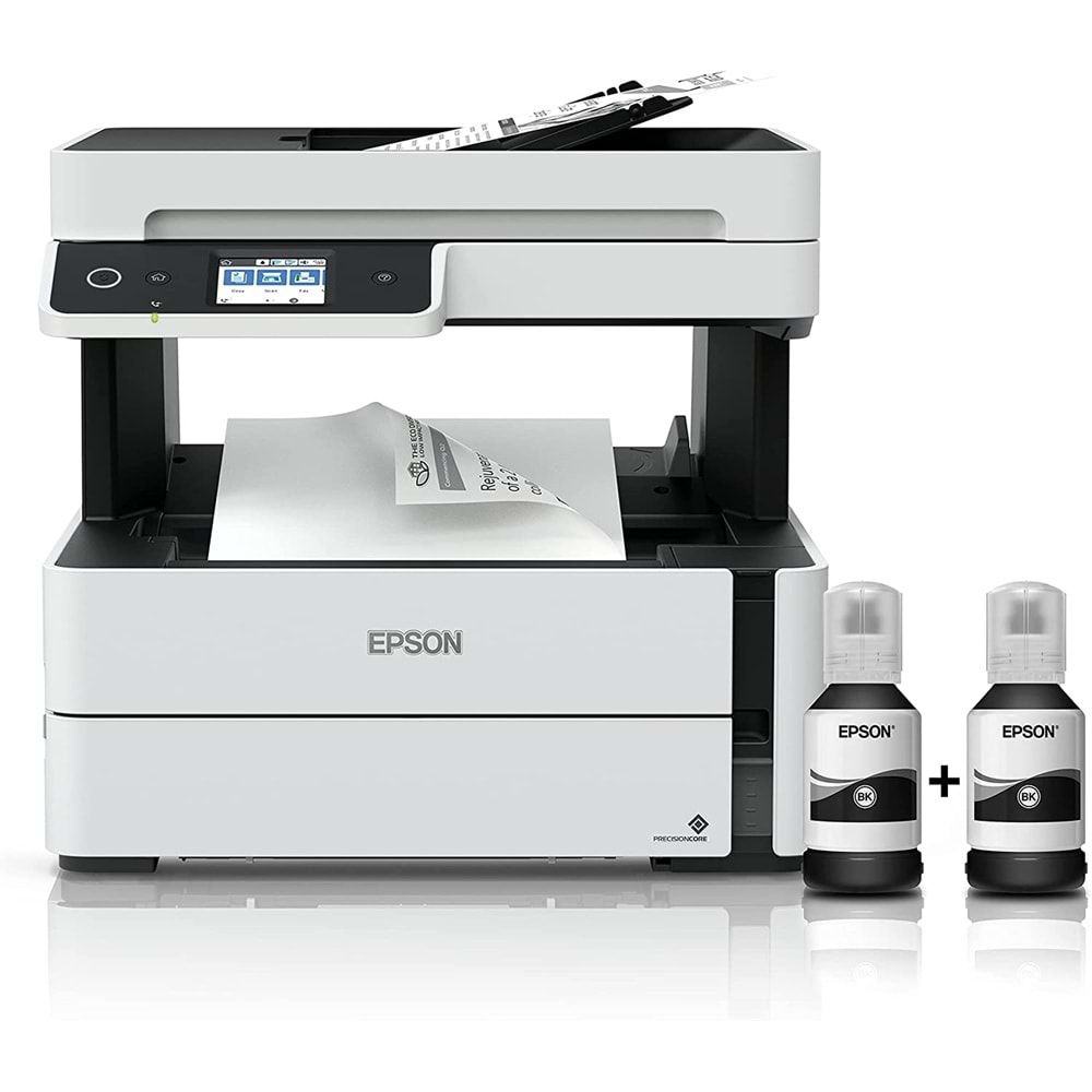 Epson EcoTank M3170 Mürekkep Püskürtmeli Çok Fonksiyonlu Mono Tank Yazıcı Wi-Fi