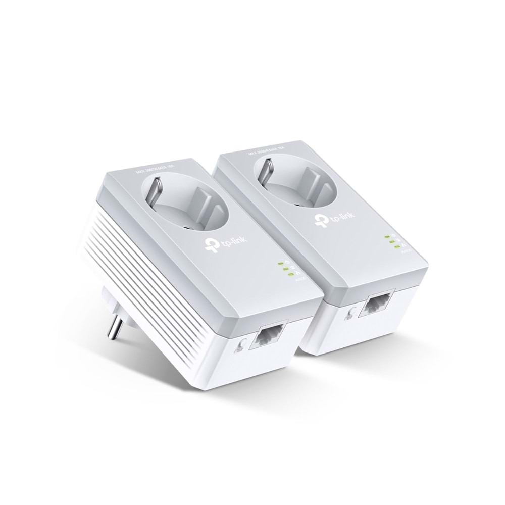 TP-Link TL-PA4010P KIT AV600 AC Güç Soketli Powerline Adaptör Başlangıç Kiti