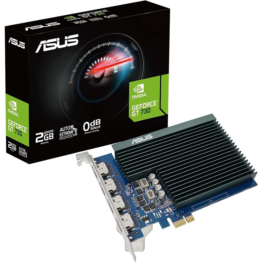 Asus GT730-4H-SL-2GD5 GeForce GT 730 2 GB GDDR5 64 Bit Gaming Ekran Kartı