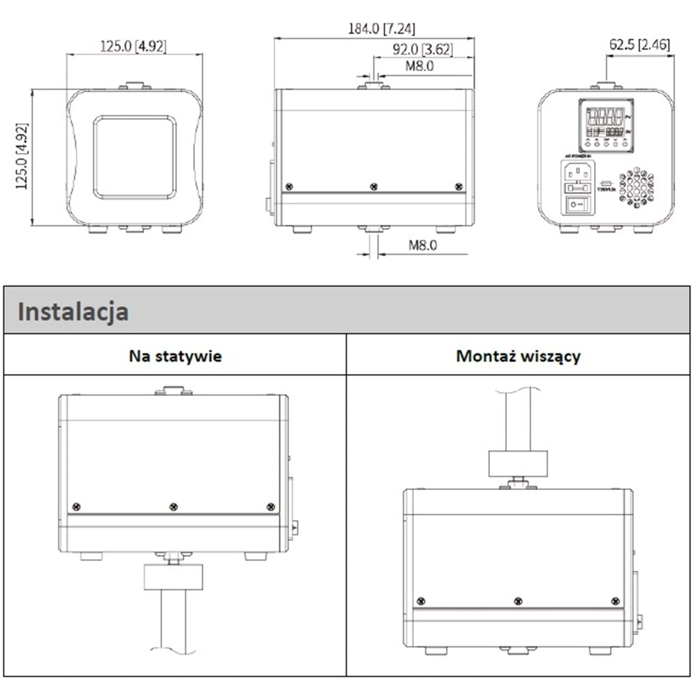 Dahua DH-TPC-HBB-CHW Termografik Kamera Kalibratörü Blackbody