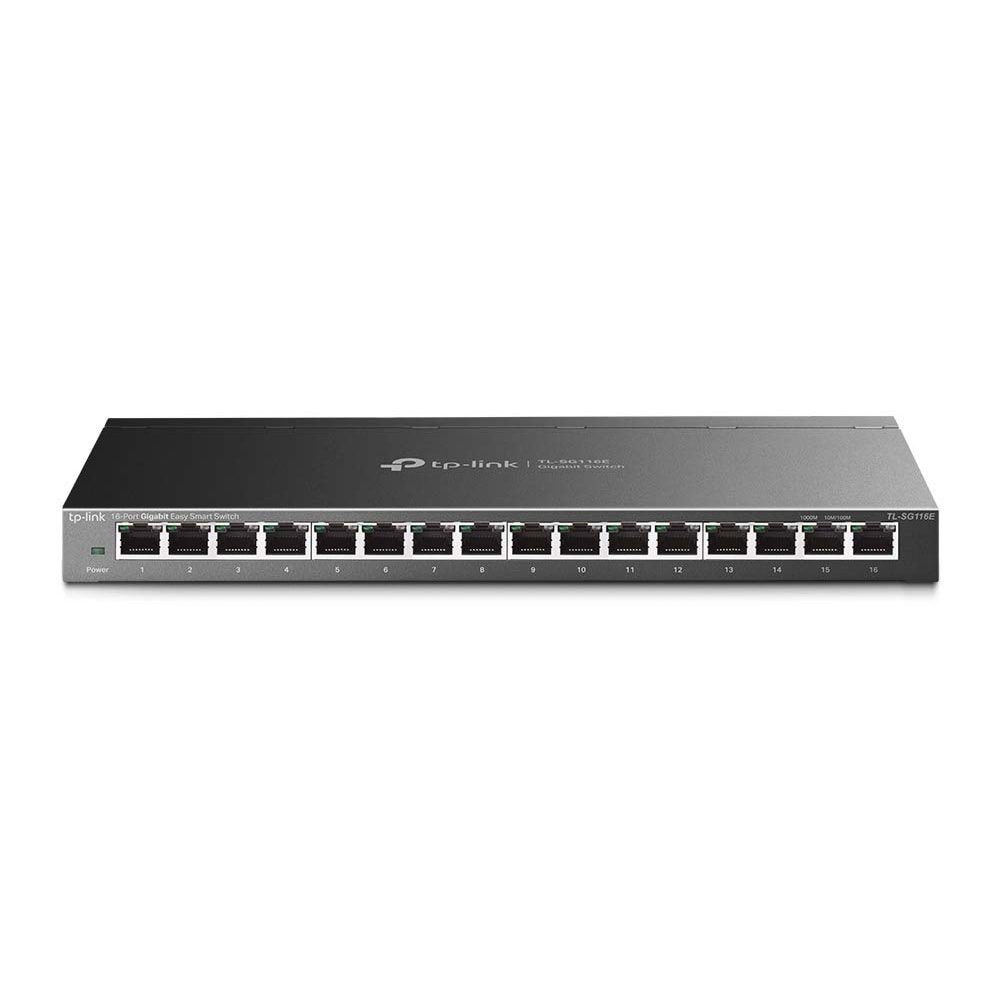 TP-Link TL-SG116E 16-Port 10/100/1000 Mbps Gigabit Unmanaged Pro Switch