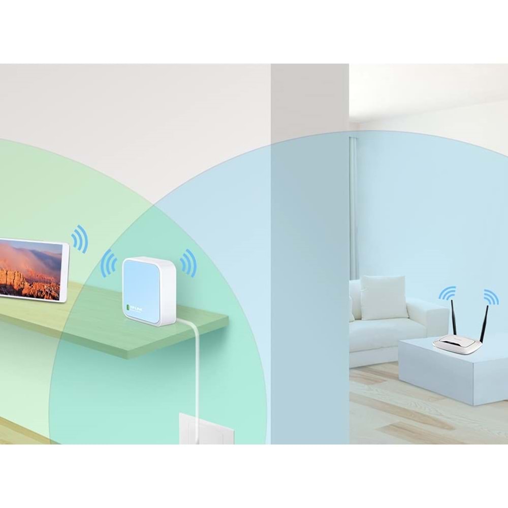 TP-Link TL-WR802N N300 Mbps Kablosuz Taşınabilir Router