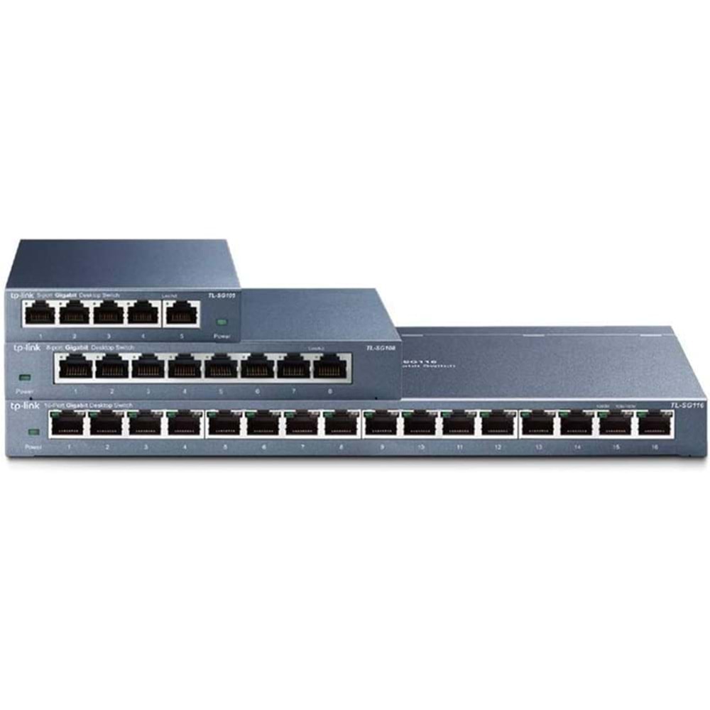 TP-Link TL-SG116 16 Port 10/100/1000 Mbps Gigabit Ethernet Switch