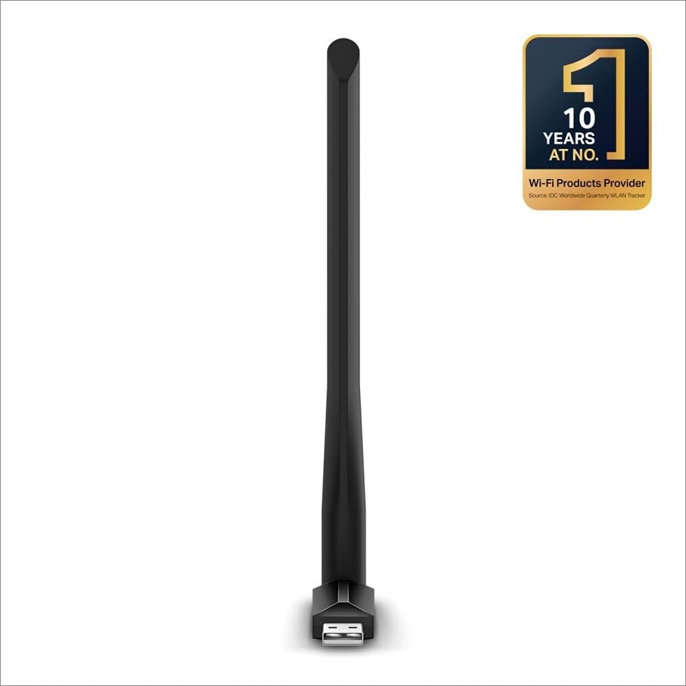 TP-Link Archer T2U Plus AC600 Mbps Kablosuz Dual-Band USB Adaptör
