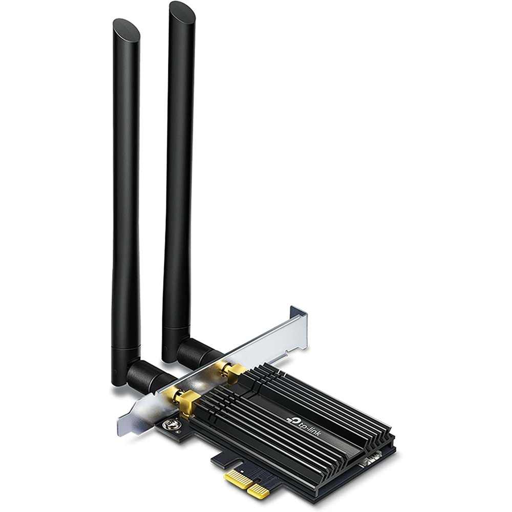 TP-Link Archer TX50E AX3000 Mbps Wi-Fi 6 Bluetooth 5.0 PCIe Adaptör
