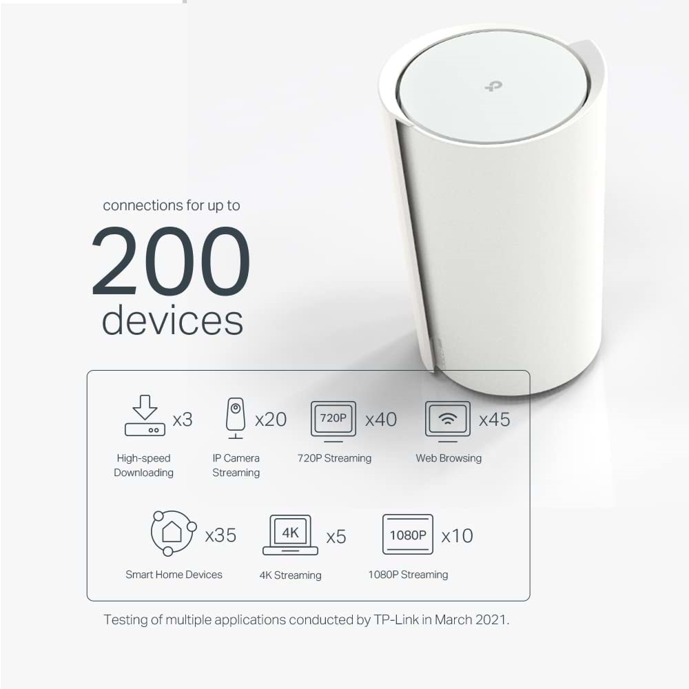 Deco X73-DSL (1-pack) AX5400 Mbps VDSL Tüm Ev Mesh Wi-Fi 6 Modem Router ( 1’li Paket )
