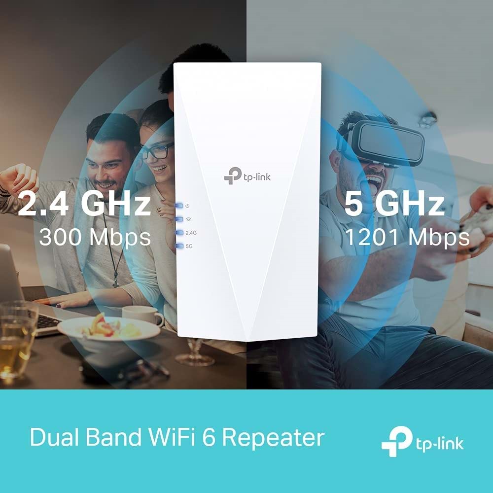 TP-Link RE500X AX1500 Mbps OneMesh Wi-Fi 6 Menzil Genişletici