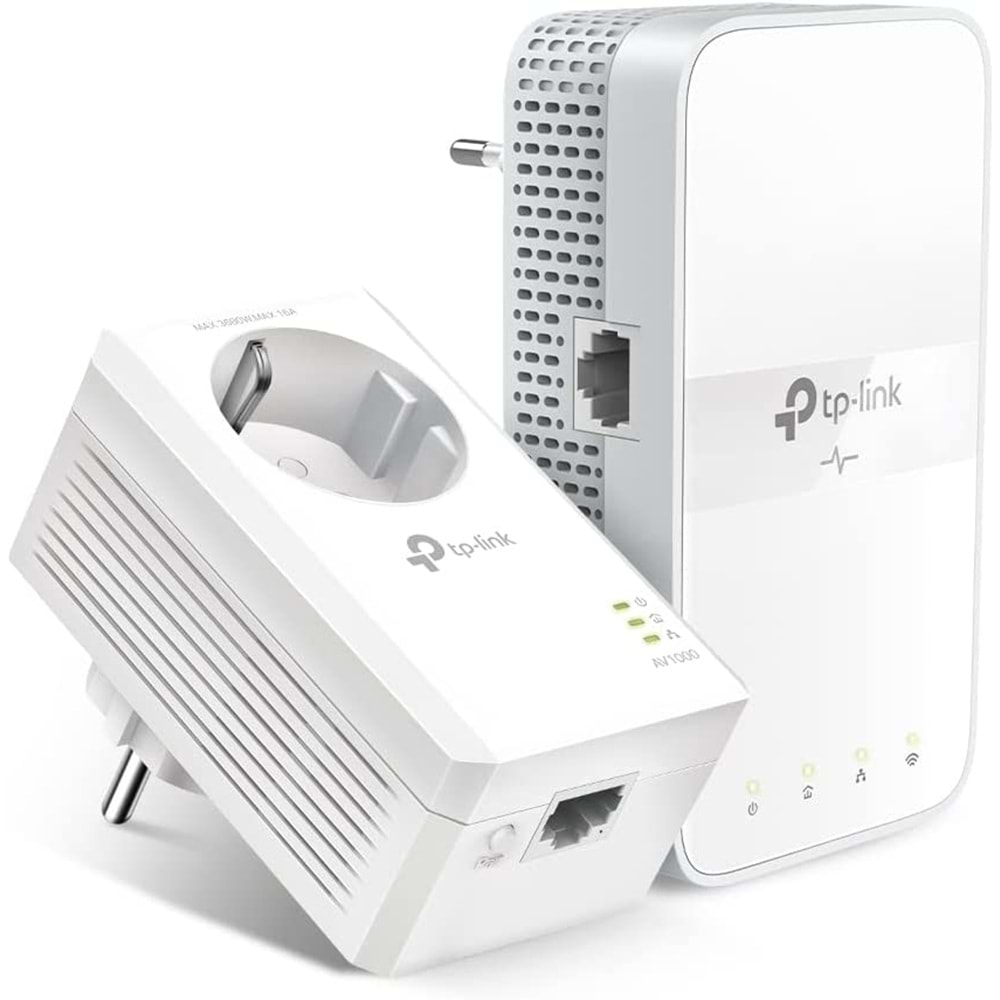 TP-Link TL-WPA7617 KIT AV1000 Gigabit AC1200 Mbps Wi-Fi Powerline Adaptör Kiti