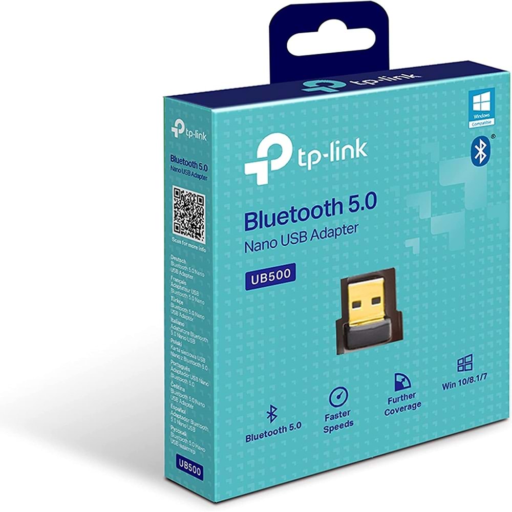 TP-Link UB500 Bluetooth 5.0 Mini USB Adaptör