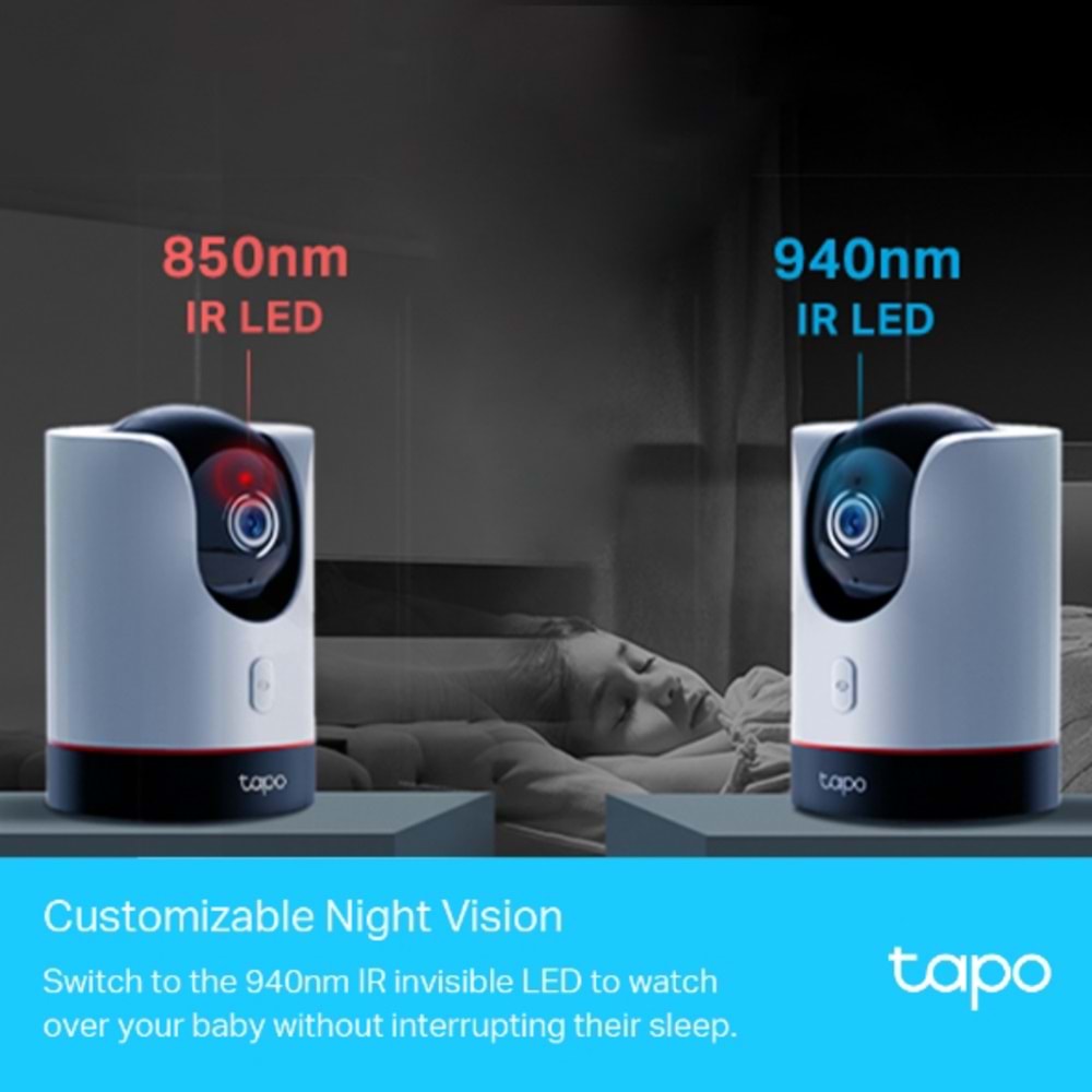 Tapo C225 2K QHD Yapay Zeka Ev Güvenliği Wi-Fi Kamerası