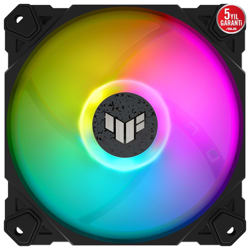 Asus TUF GAMING TF120 ARGB 3IN1 Soğutucu Kasa Radyatör Fanı Adreslenebilir ARGB120MM Siyah