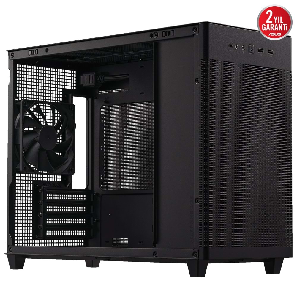 Asus PRIME AP201 Micro ATX Bilgisayar Kasası Siyah