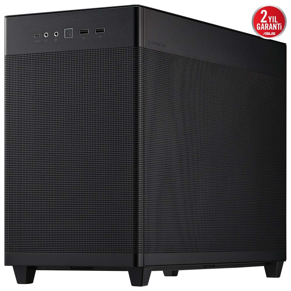 Asus PRIME AP201 Micro ATX Bilgisayar Kasası Siyah