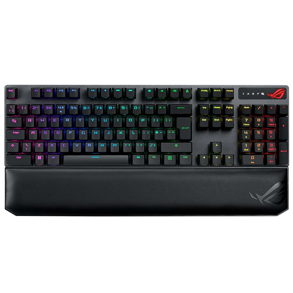 Asus ROG STRIX SCOPE NX Wireless Deluxe NX Red Switch RGB Mekanik Oyuncu Klavye Siyah