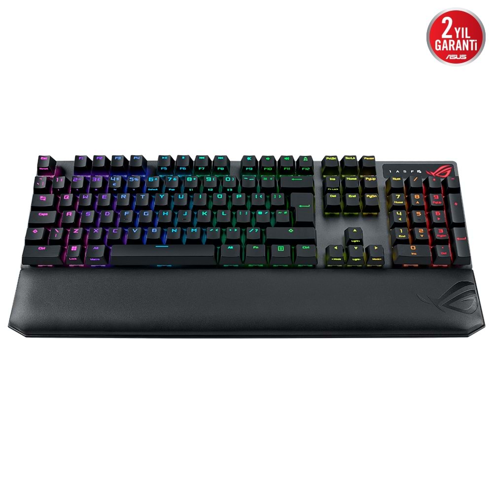 Asus ROG STRIX SCOPE NX Wireless Deluxe NX Red Switch RGB Mekanik Oyuncu Klavye Siyah