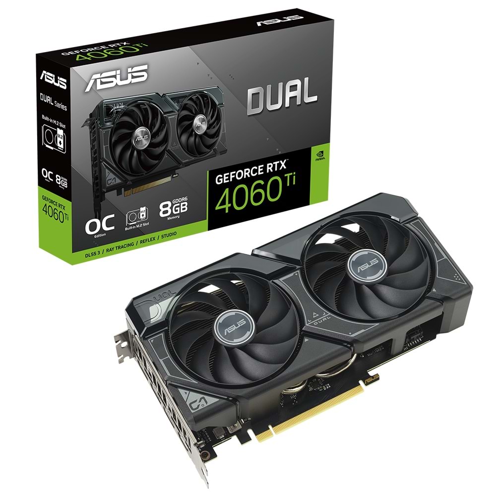 Asus DUAL-RTX4060TI-O8G-SSD 8GB GDDR6 128Bit Gaming Ekran Kartı