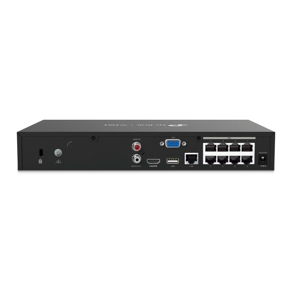 VIGI NVR1008H-8MP 8 Kanal ONVIF NVR Kayıt Cihazı H.265+4K PoE 113W