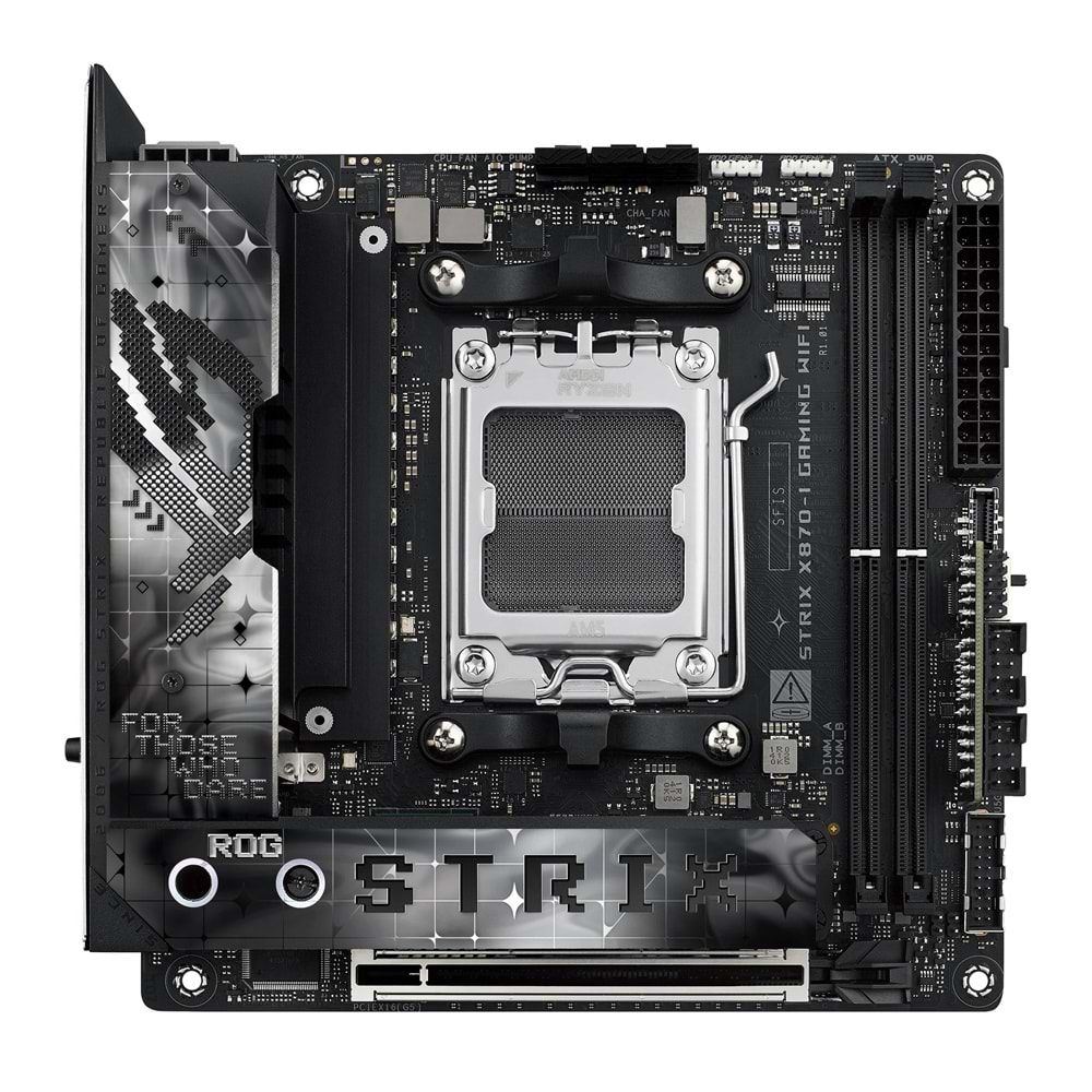 Asus ROG STRIX X870-I GAMING Wi-Fi AMD X870 DDR5 M.2 HDMI/USB PCIe 5.0 AM5 Anakart