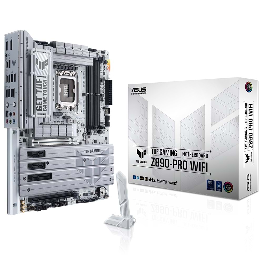 Asus TUF GAMING Z890-PRO Wi-Fi 8600 MHz (OC) DDR5 Soket 1851 ATX Anakart