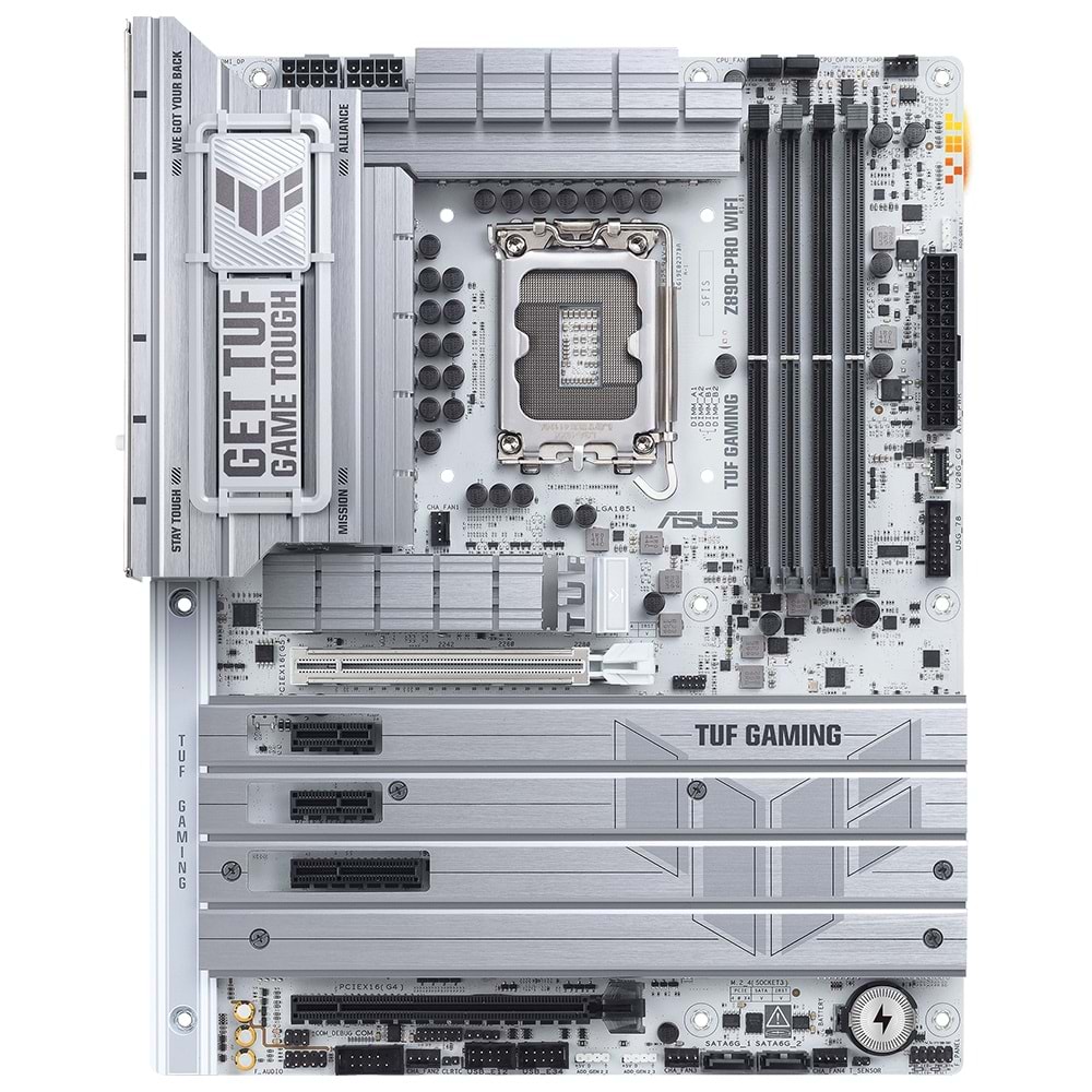 Asus TUF GAMING Z890-PRO Wi-Fi 8600 MHz (OC) DDR5 Soket 1851 ATX Anakart