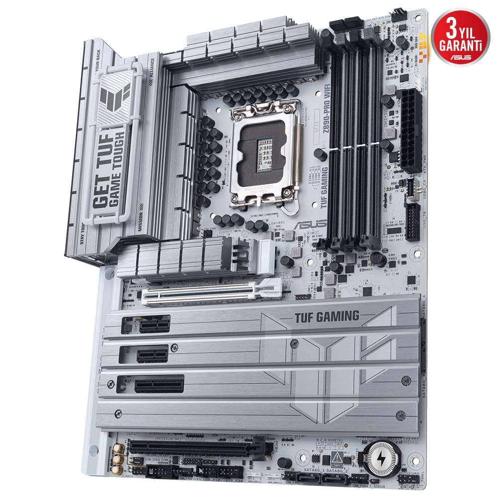 Asus TUF GAMING Z890-PRO Wi-Fi 8600 MHz (OC) DDR5 Soket 1851 ATX Anakart
