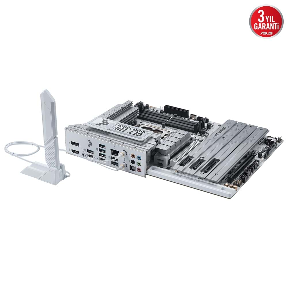 Asus TUF GAMING Z890-PRO Wi-Fi 8600 MHz (OC) DDR5 Soket 1851 ATX Anakart