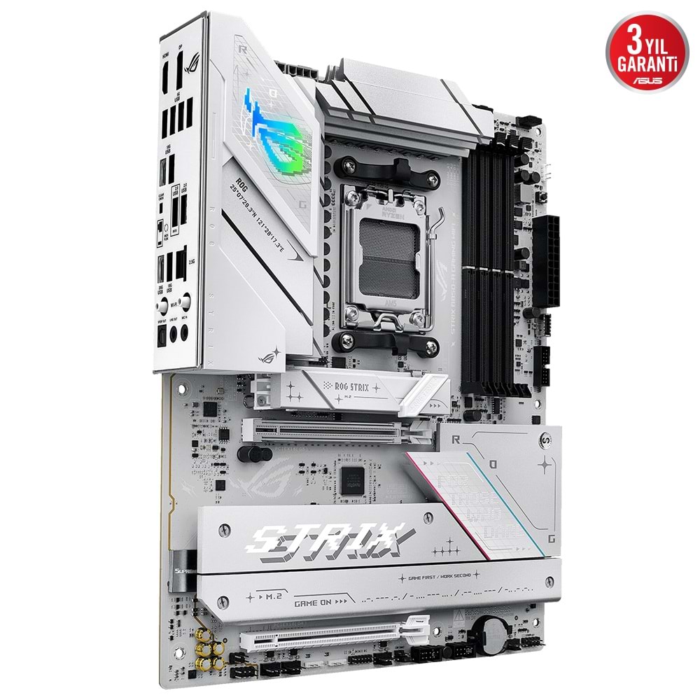 Asus ROG STRIX B850-A GAMING Wi-Fi 8000 MHz (OC) DDR5 Soket AM5 M.2 HDMI DP ATX Anakart