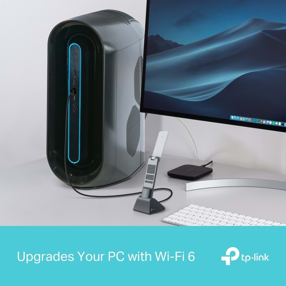 TP-Link Archer TX50UH AX3000 2400 Mbps Wi-Fi 6 Kablosuz USB Adaptör