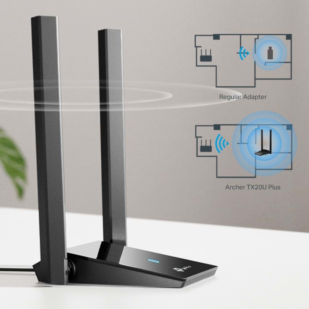 TP-Link Archer TX20U Plus 1800mbps Usb Adaptör
