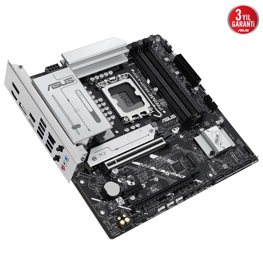 Asus PRIME B860M-A Wi-Fi Intel B860 8666 MHz (OC) DDR5 Soket LGA1851 mATX Anakart