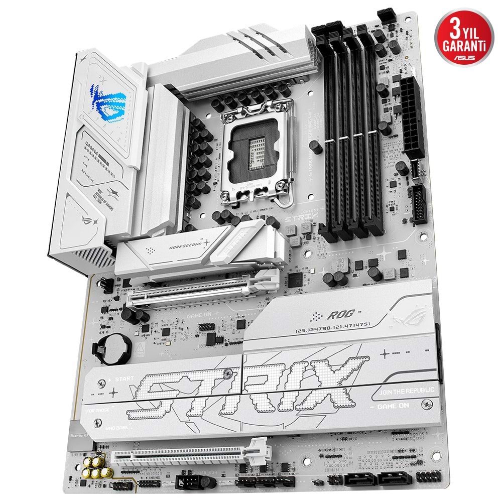 Asus ROG STRIX B860-A GAMING Wi-Fi 8600 MHz DDR5 LGA1851 DP ATX Anakart