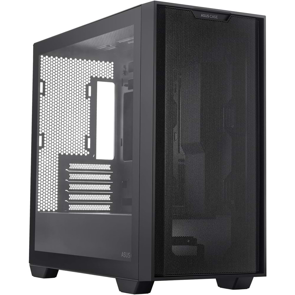 Asus A21 Temperli Cam USB 3.0 mATX Mesh Siyah Mid Tower Kasa