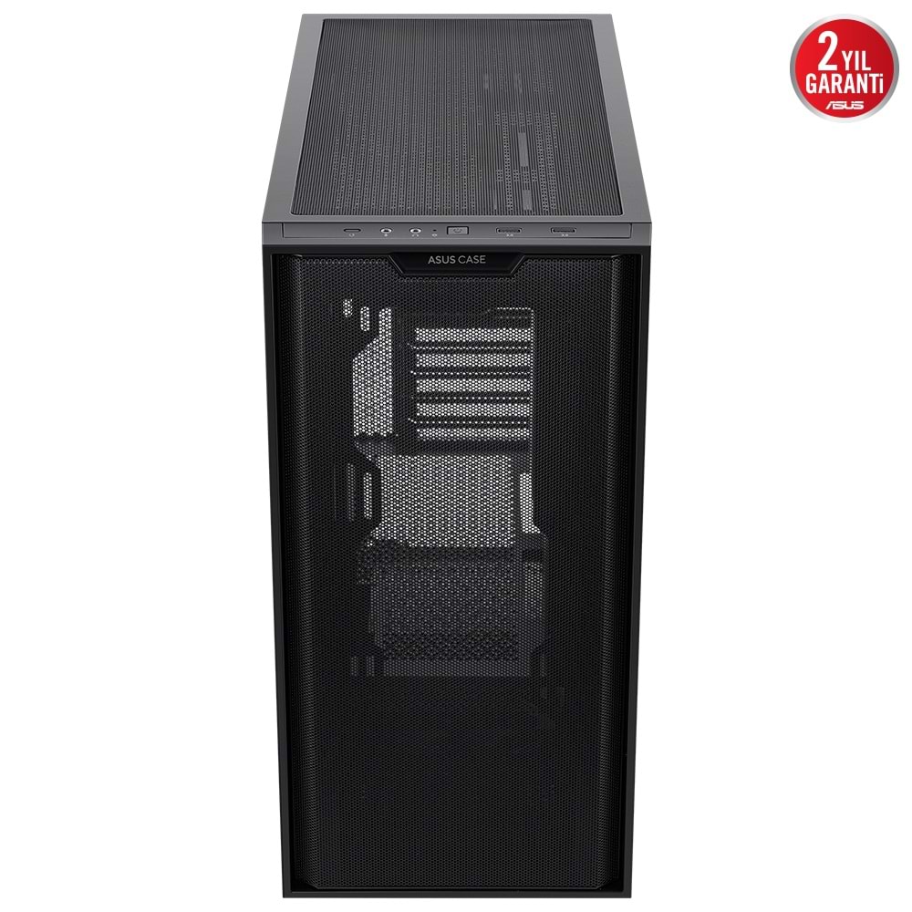 Asus A21 Temperli Cam USB 3.0 mATX Mesh Siyah Mid Tower Kasa