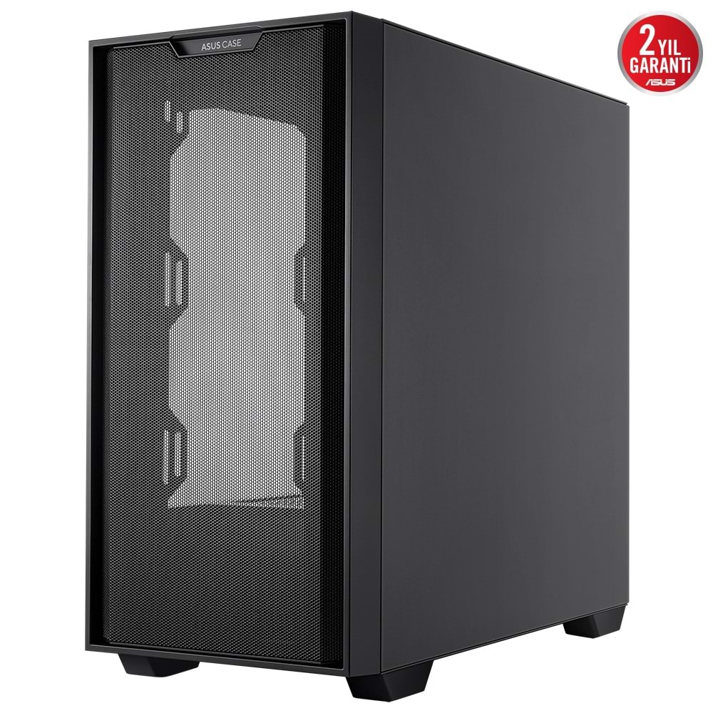 Asus A21 Temperli Cam USB 3.0 mATX Mesh Siyah Mid Tower Kasa