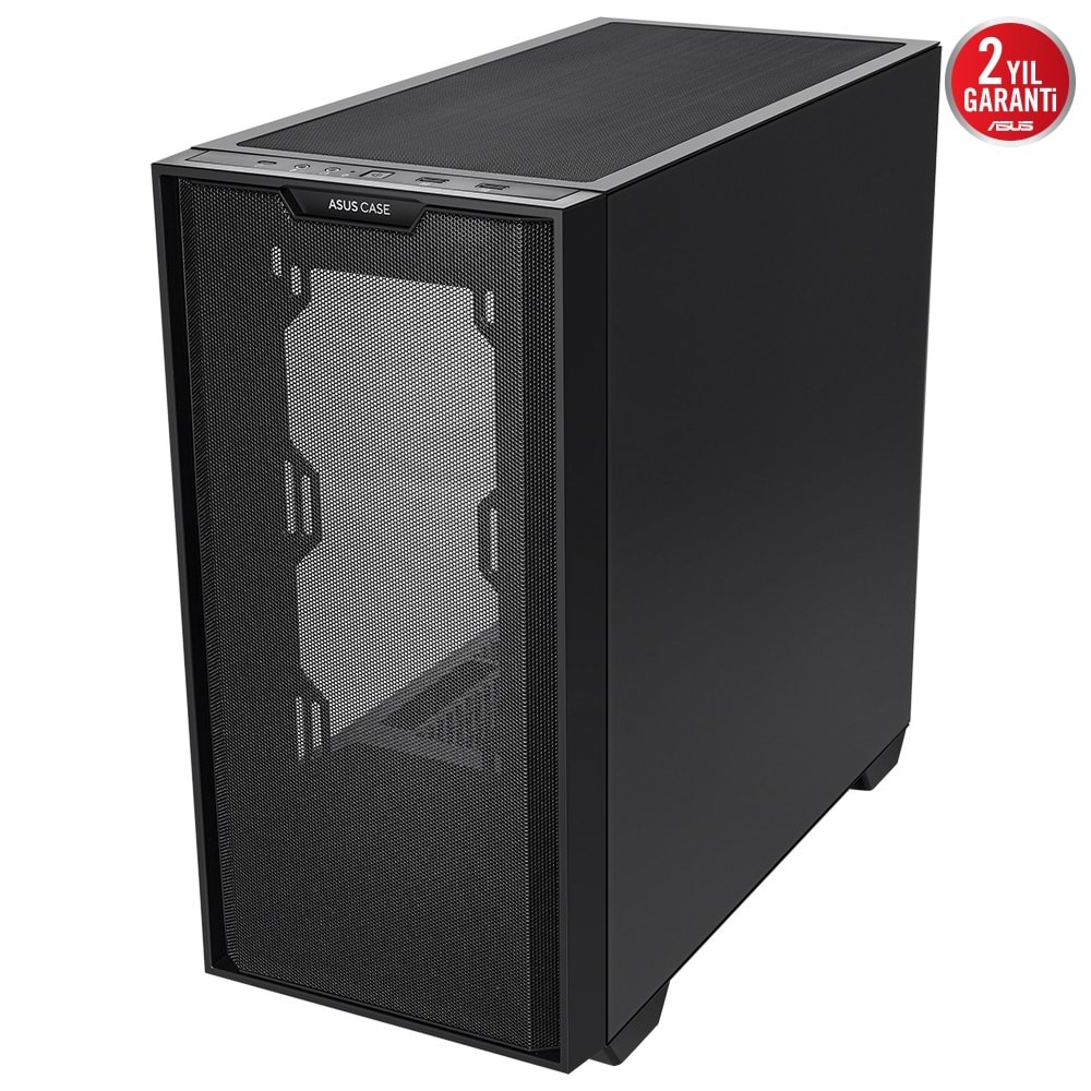 Asus A21 Temperli Cam USB 3.0 mATX Mesh Siyah Mid Tower Kasa