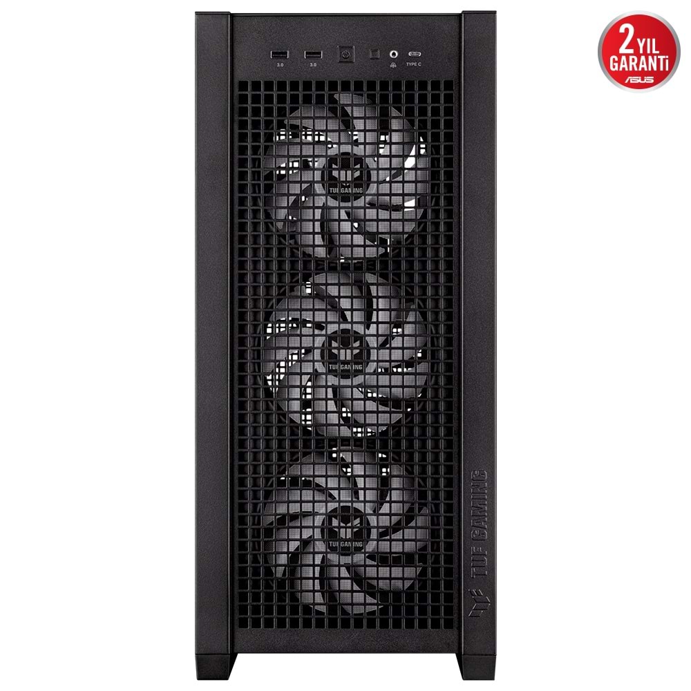 Asus Gt302 TUF GAMING ARGB Tempered Cam E-atx Midtower Kasa Siyah