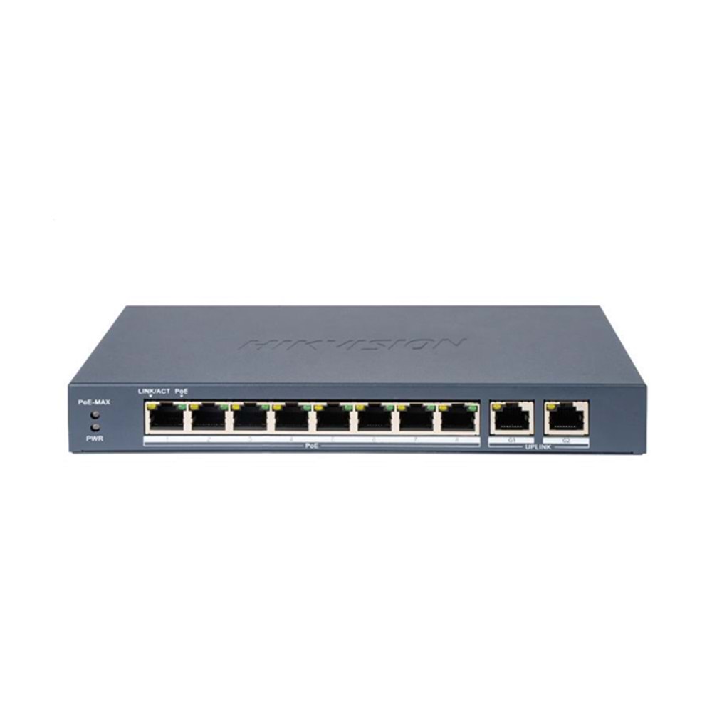 Hikvision DS-3E310P-E/M(B) 8 Port PoE 60W 10/100Mbps Uplink Switch