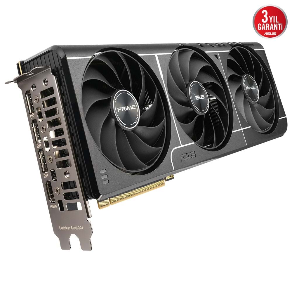 Asus PRIME-RTX5060TI-O16G 16GB 128Bit GDDR7 DP/HDMI PCI 5.0 Ekran Kartı