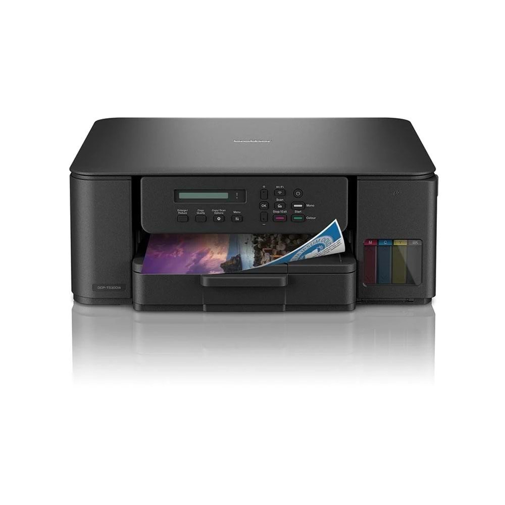 Brother DCP-T530DW Çok Fonksiyonlu Dubleks Kablosuz Mürekkep Tanklı Yazıcı