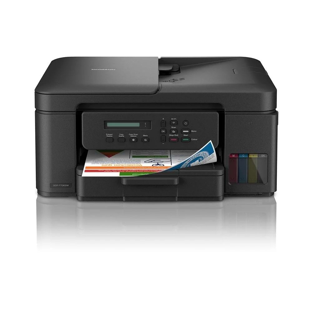 Brother DCP-T730DW Çok Fonksiyonlu ADF / Dubleks Kablosuz Mürekkep Tanklı Yazıcı