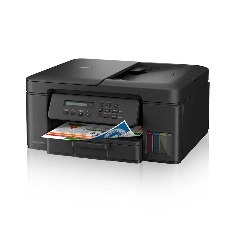 Brother DCP-T730DW Çok Fonksiyonlu ADF / Dubleks Kablosuz Mürekkep Tanklı Yazıcı