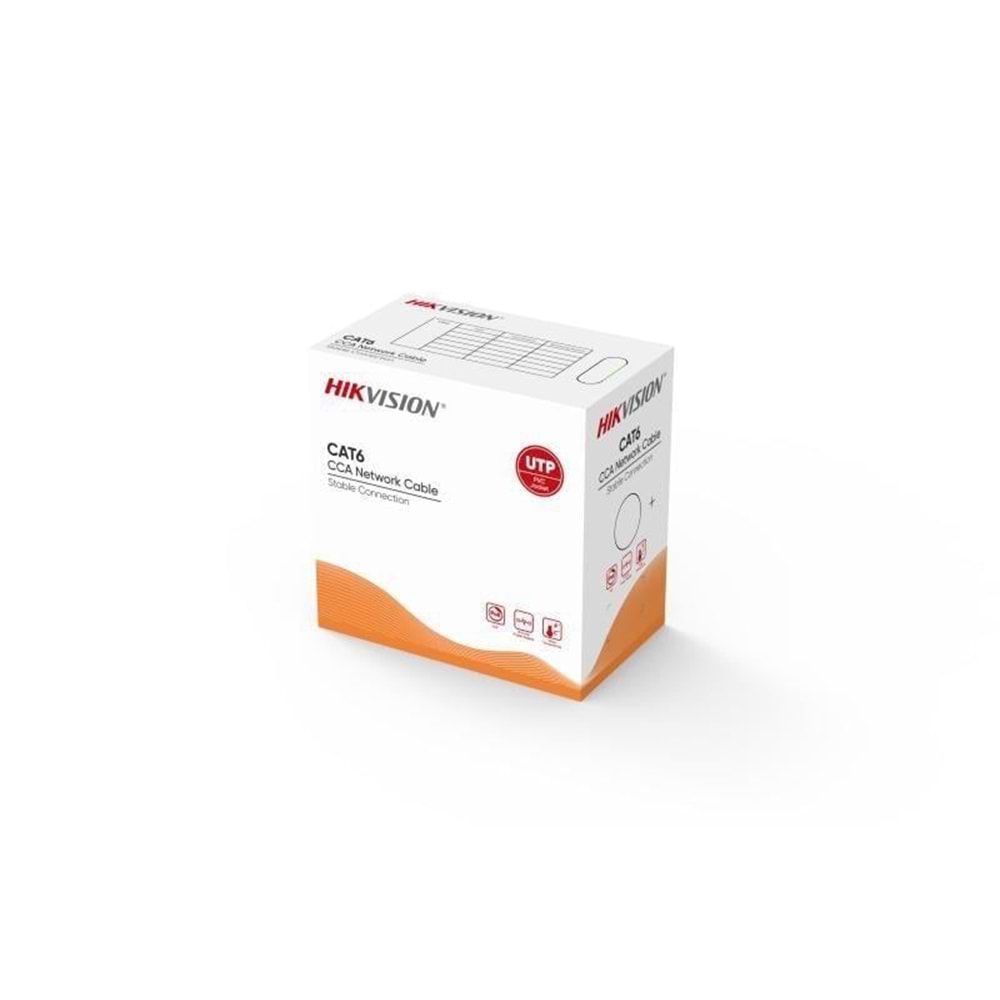 Hikvision DS-1LN6UU/CCA CAT6 U/UTP 305 metre Network Kablosu