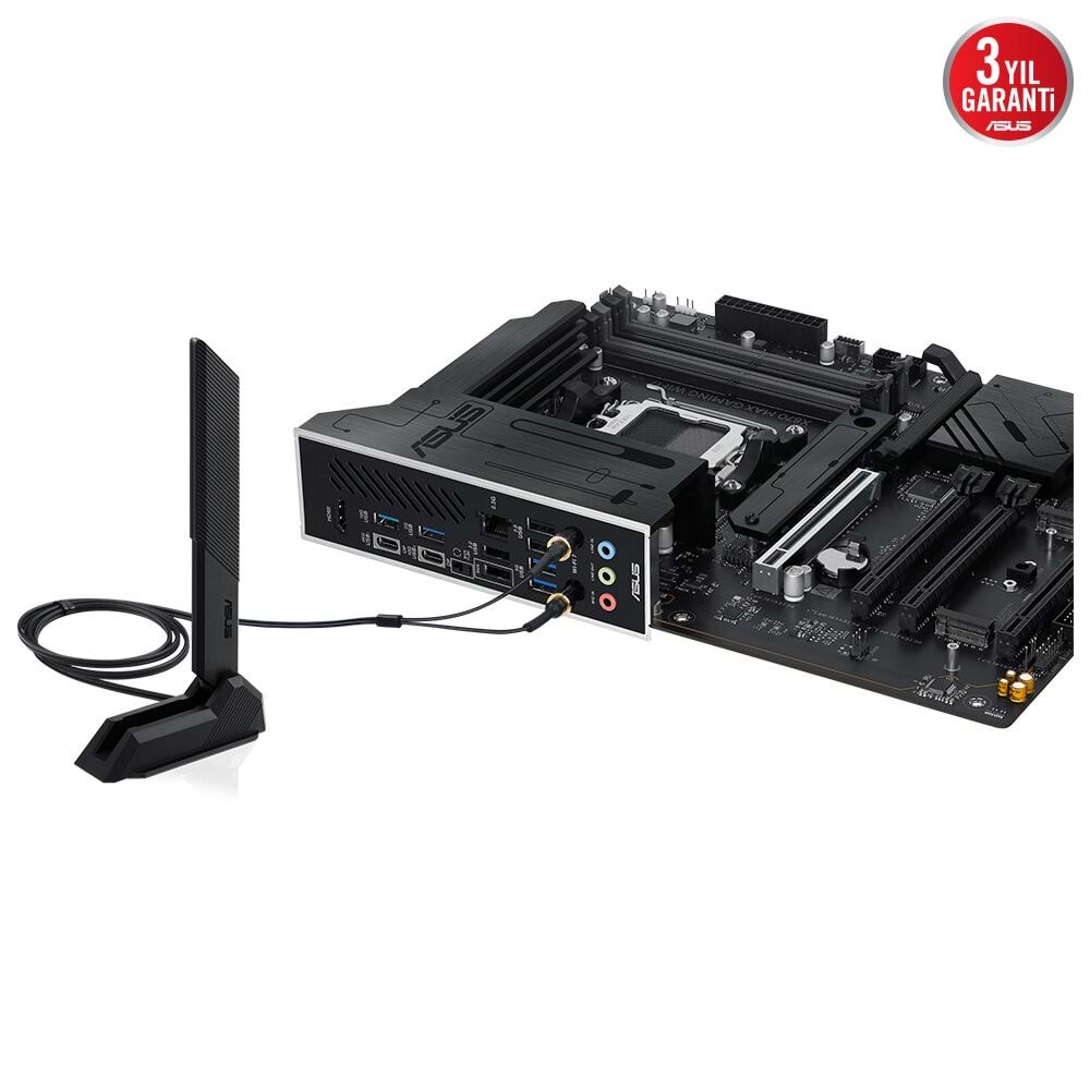 Asus X870 MAX GAMING Wi-Fi 7 Amd X870 Am5 Ddr5 8000 Hdmı 2xusb4 3x Anakart