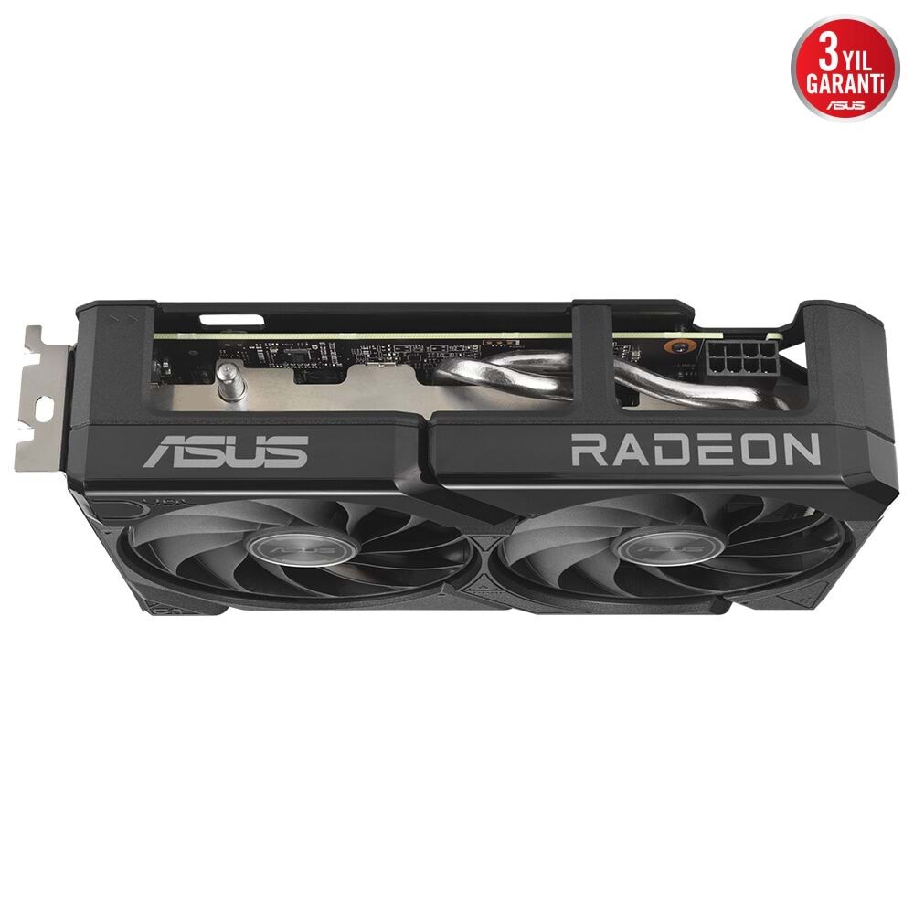 Asus DUAL-RX9060XT-8G 8GB GDDR6 128Bit DP/HDMI PCI 5.0 Ekran Kartı