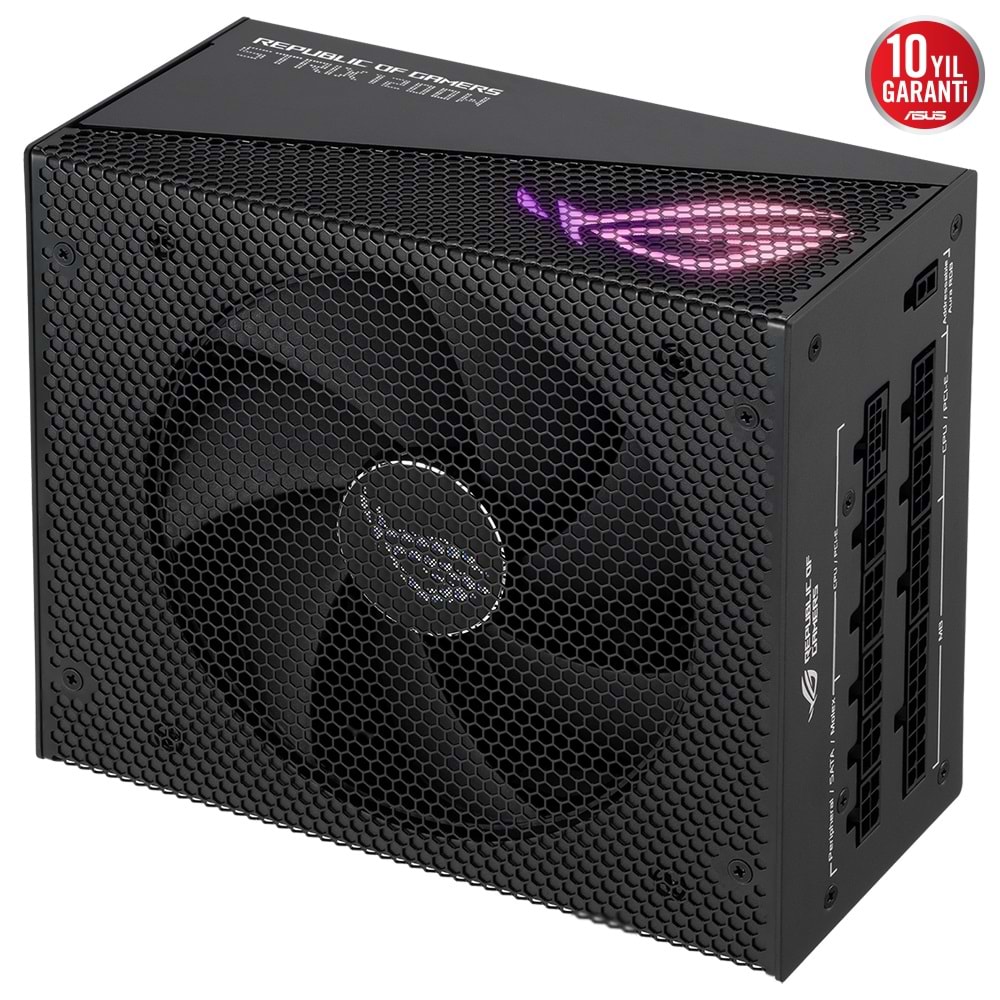 Asus ROG STRIX 1200G AURA 80+ Gold 1200W Modüler ATX 3.0 PCI-e 5.0 Güç Kaynağı