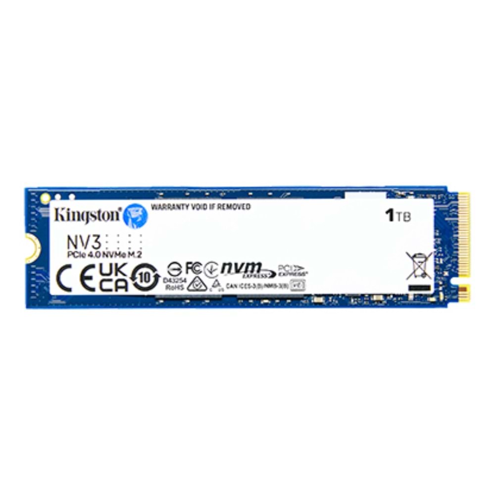 Kingston 1TB M.2 NVMe PCIe 4.0 6000/4000MBs SNV3S/1000G SSD