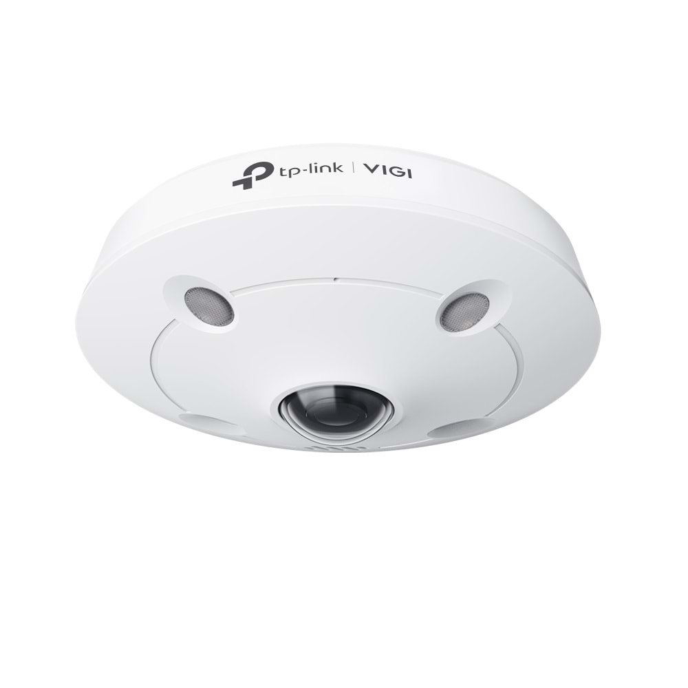 VIGI InSight S655I 5MP, 1.44mm, IR Fisheye Güvenlik Kamerası (Çift Yön Konuşma, IK10)